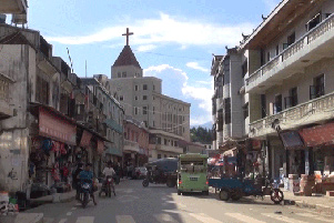 A church in Shan state's Pansang township. - Photo: Radio Free Asia www.rfa.org