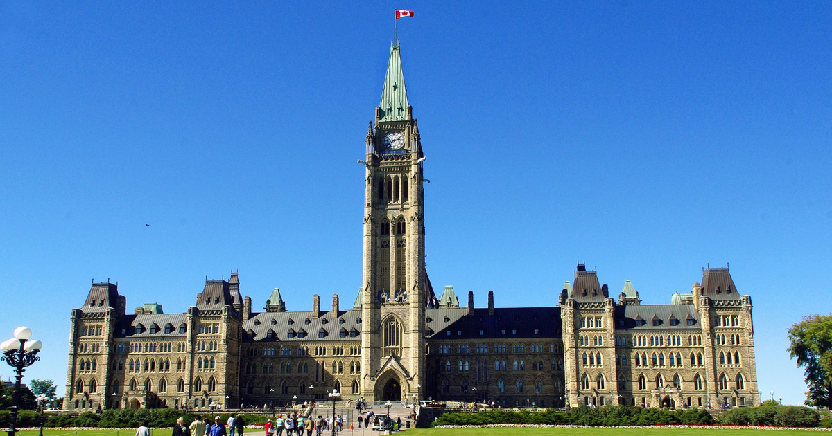 Canada Parliament building. Canada Parliament building.