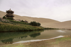 Crescent Lake, Gansu Province, China