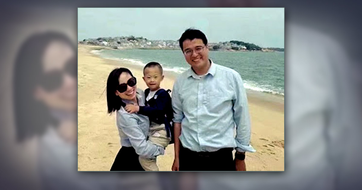 Pastor Yang Xibo, his wife Yang Xibo, and their son. - Photo: ChinaAid
