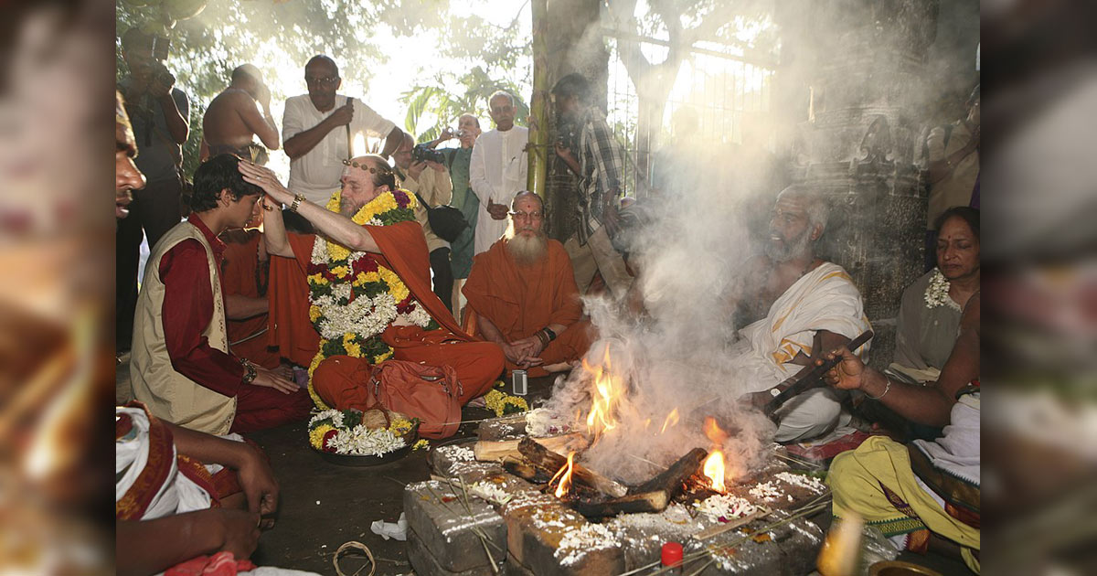 A Hindu conversion ceremony - Photo: Wikipedia / v