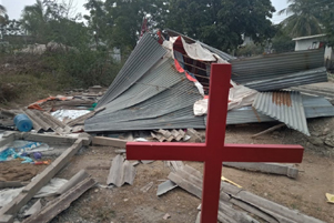 Church building in Narnepadu - Photo: Morning Star News