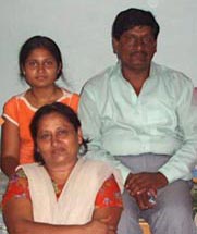 Pastor Virendra Singh and his family