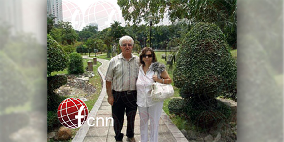 Pastor Victor bet Tamraz and his wife - Photo: Farsi Christian News Network