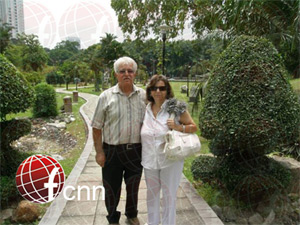 Shamiram Isavi Khabizeh and her husband. - Photo: Farsi Christian News Network