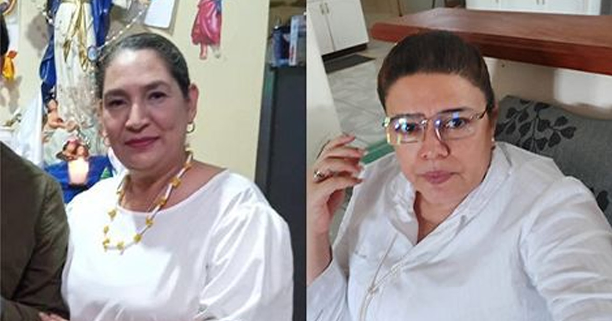 Carmen María Sáenz Martínez and Lesbia del Socorro Gutiérrez Poveda