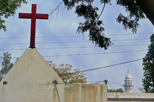 Church steeple in Pakistan - Photo: Mission Network News