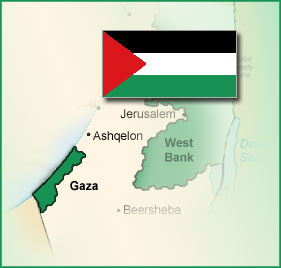 Palestine map