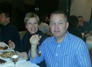 Pastor Andrew Brunson and his wife Norine -- Middle East Concern