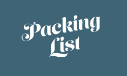 Link: Retreat Packing List