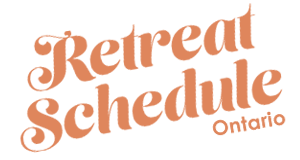 Retreat Schedule Ontario