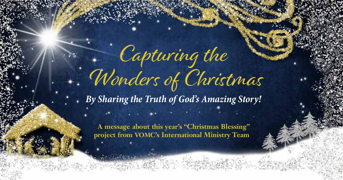 Capturing the Wonders of Christmas - Christmas Blessing 2022