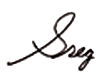 Greg's Signature