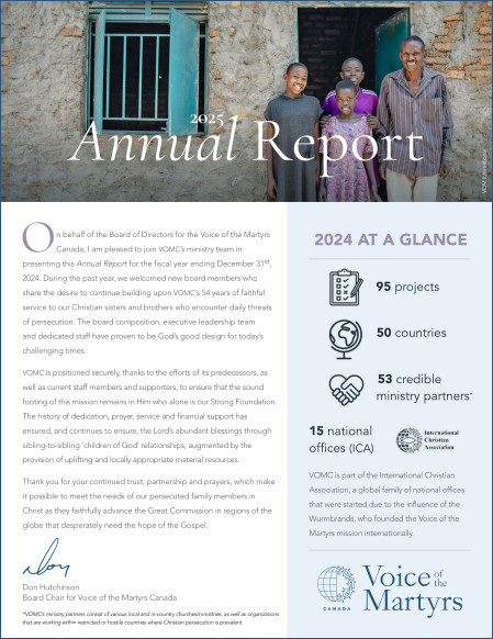 VOMC's 2025 Annual Report